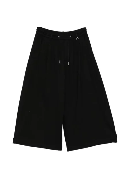 Zkrácené široké kalhoty Songzio černé