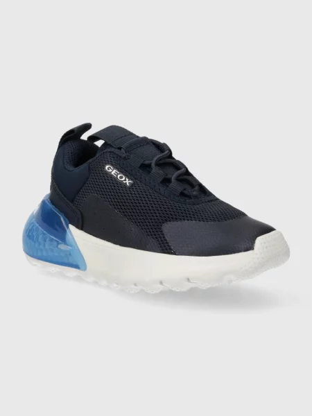 Buty juniorskie Geox Activart Illuminus navy niebieskie