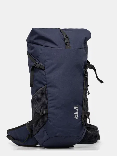 Рюкзак Jack Wolfskin VELOCITY LITE великий з принтом синій