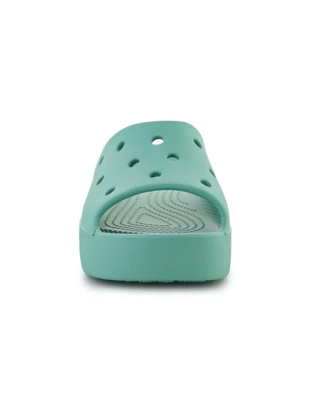 Tenisky Crocs na platforme zelená