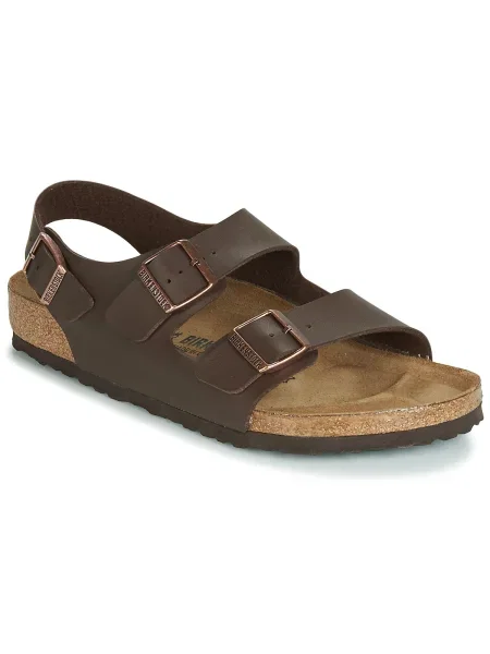Pantofi Birkenstock din piele maro
