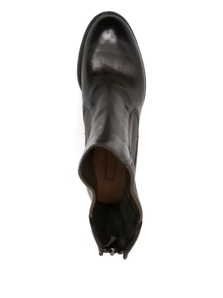 Botine Lemargo din piele verde