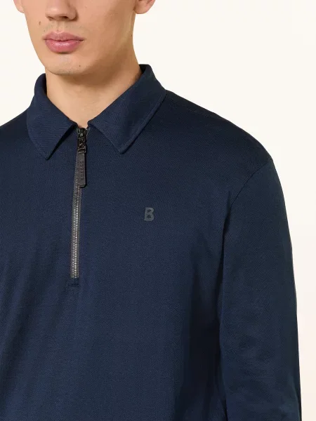 Bogner Jerseyové Polo Tričko tmavě modrá