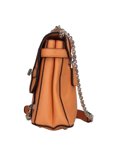 Torebka crossbody Guess pomarańczowa