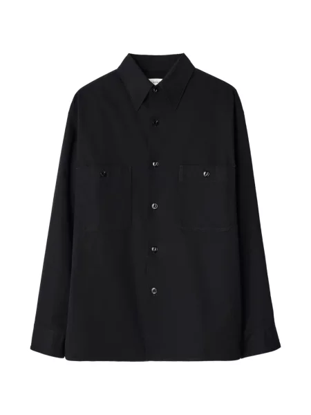 Cămașă Lemaire din țesătură twill negru