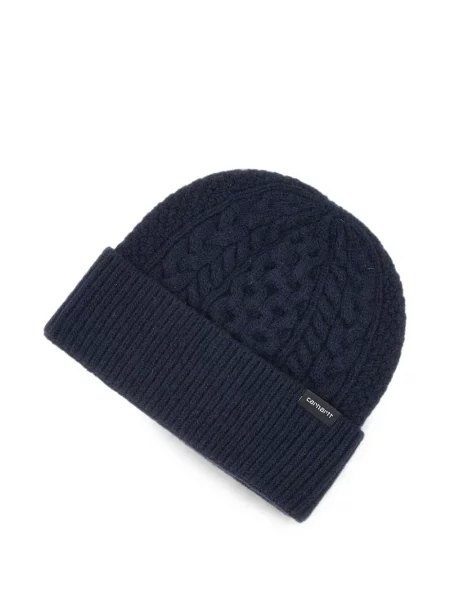 Căciulă Carhartt Wip tricotate albastru