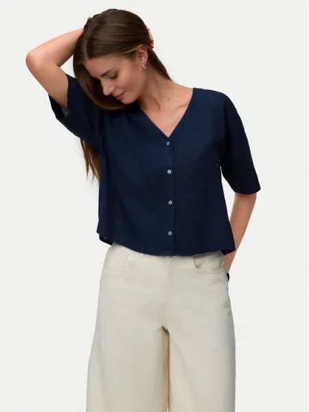 Vero Moda Cămașă Rosie Bleumarin