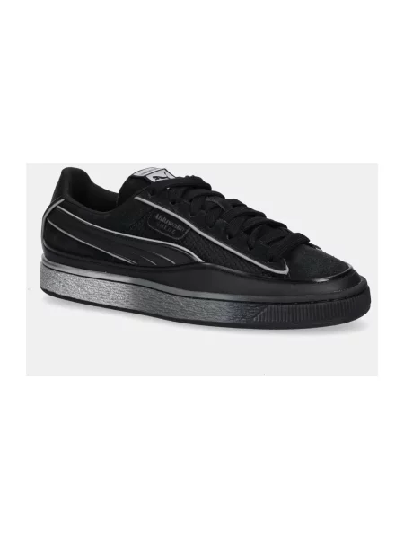 Sneakersy Puma zamszowe czarne