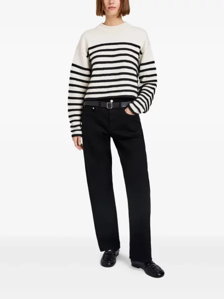 Cropp pulover Proenza Schouler White Label cu dungi alb