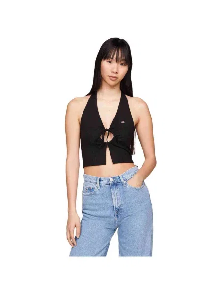 Blúzka Tommy Hilfiger čierna