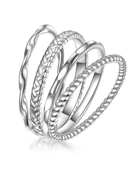 Glanzstücke München Prstan srebrna