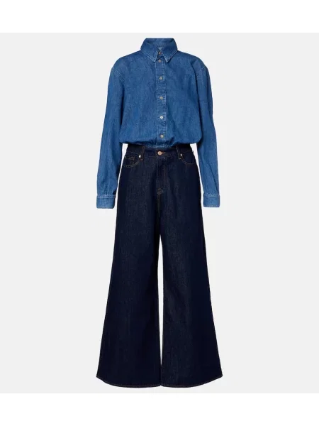 Kombinezon 7 For All Mankind plava