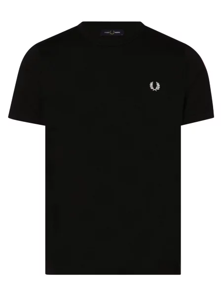 Fred Perry T-shirt Mężczyźni jednolity XXL czarny