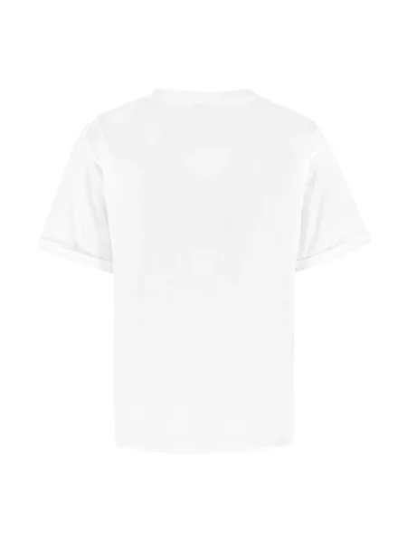 Koszulka Saint Laurent z logo biała