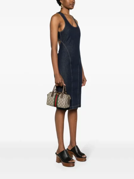Geantă shopper Gucci maro