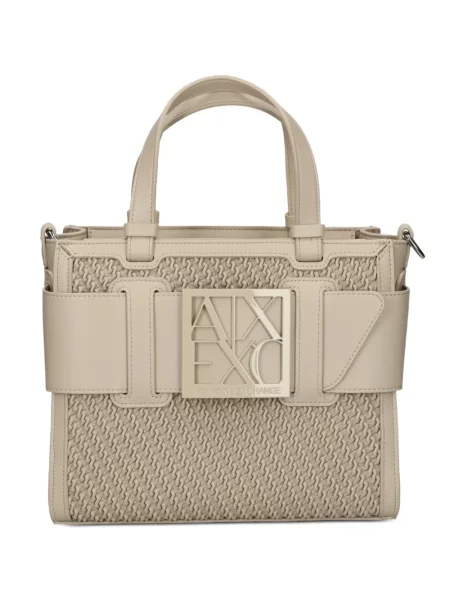 Shopper torbica Armani Exchange s autogramom