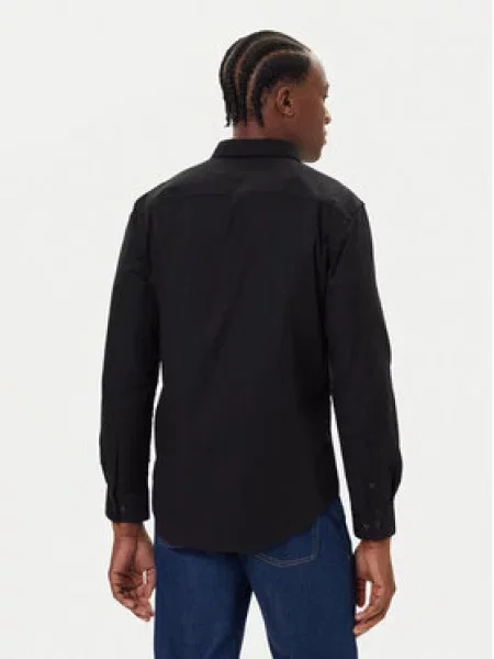 Calvin Klein Jeans Marškiniai Oxford Classic juoda