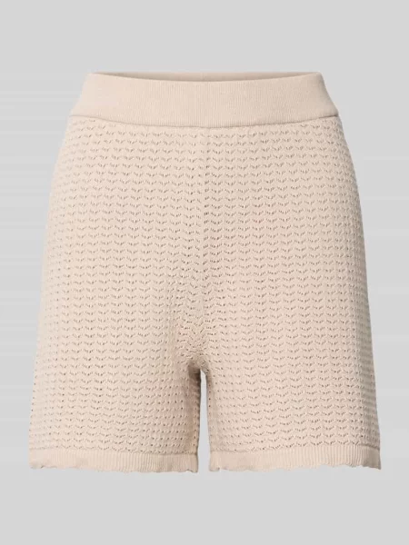 Szorty z dzianiny o kroju regular fit z czystej bawełny model ‘SCOUT’ Pieces