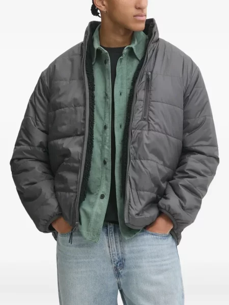 Zateplené tenisky Converse Chuck 70 na klínovém podpatku šedé