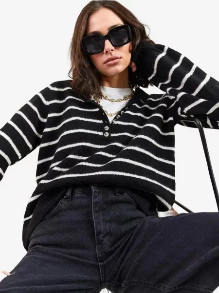 Bianco Lucci Pulover Pullover antracit