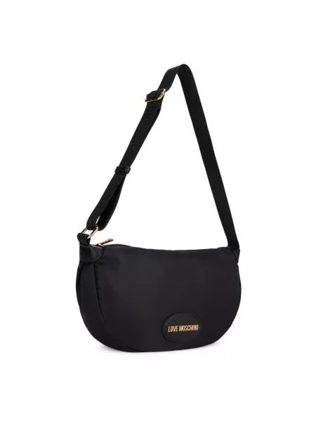 Torebka Love Moschino z logo czarna