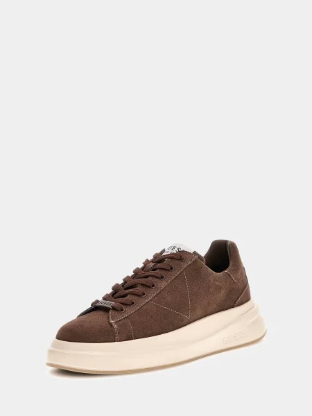 Sneakerși Guess maro