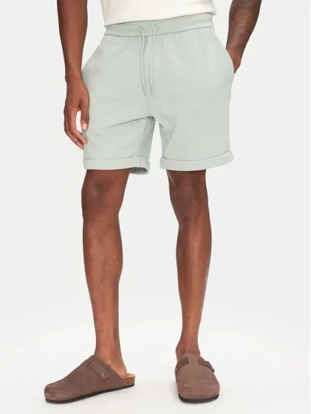 Kratke hlače iz tkanine Only & Sons zelena