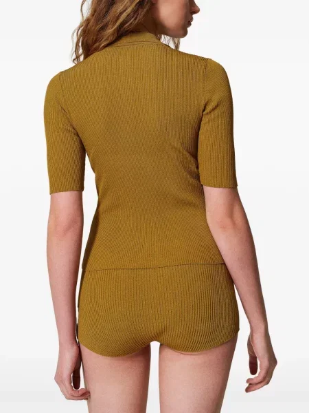 Top Twinset tricotate verde