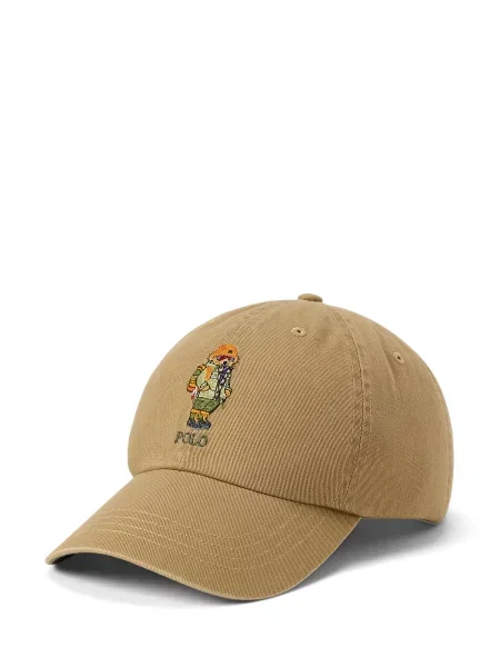 POLO RALPH LAUREN Șapcă baseball cu adaos de piele verde