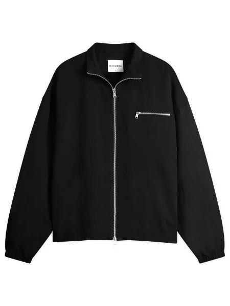 Lniana kurtka Mki do biegania czarna