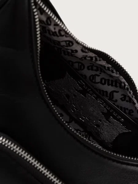 Кожаная сумка хобо Juicy Couture