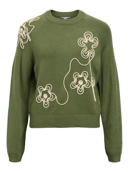 OBJECT Pulover OBJLANEY RUBIN / verde bej