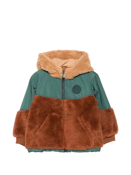 Kurtka dziecięca Stella Mccartney brązowa