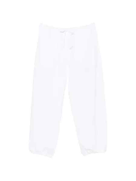 Pantaloni Toteme cu cordon alb
