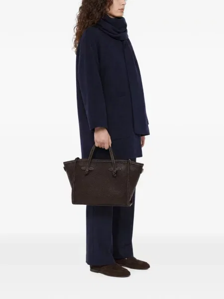 Geantă shopper Gianni Chiarini din piele maro