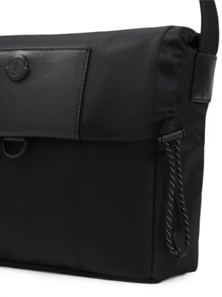 Geantă Moncler cu autograf negru