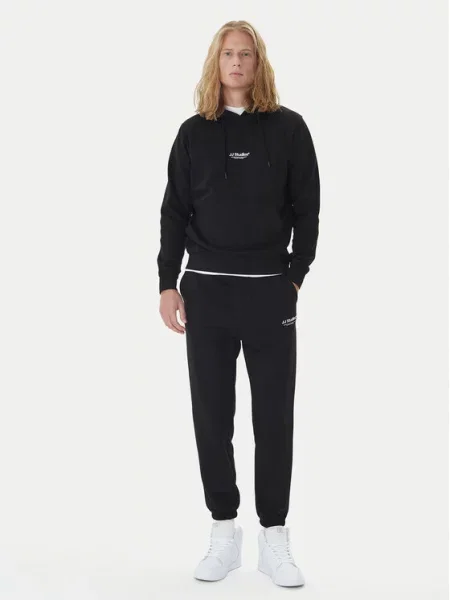 Jack & Jones Trenirka Soho Relaxed Fit črna
