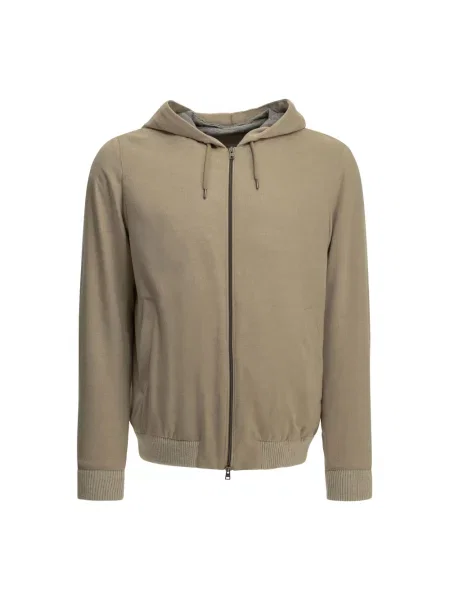 Bluza rozpinana Herno beżowa