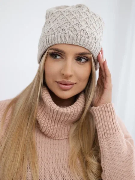 Șapcă Kesi din fleece bej