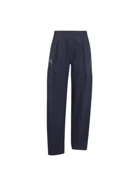 Spodnie cargo Adidas niebieskie