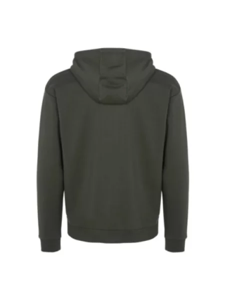 Bluza z kapturem Iceberg z kapturem w jednolitym kolorze zielona