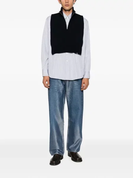 Pulover Mm6 Maison Margiela albastru