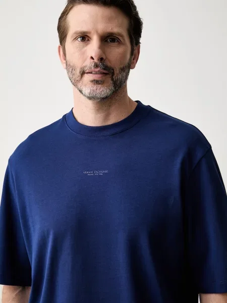 Póló Armani Exchange kék