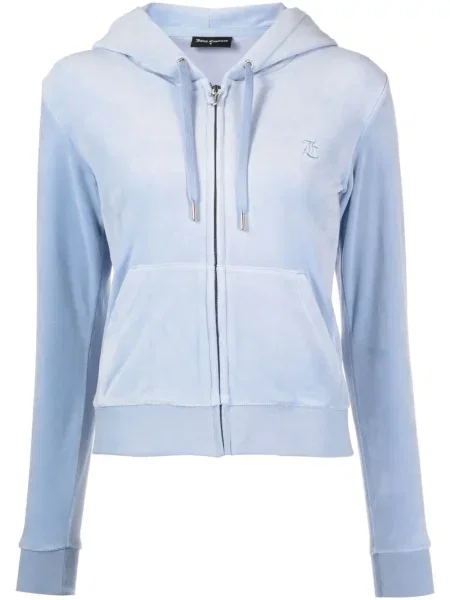 Aksamitna bluza z kapturem Juicy Couture