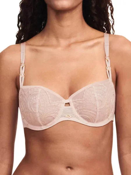 Мягкий бюстгальтер на косточках рожевий