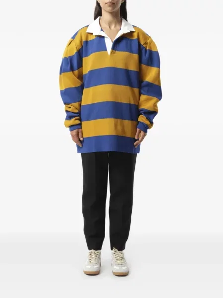 Prugasti top Marc Jacobs od jersey plava