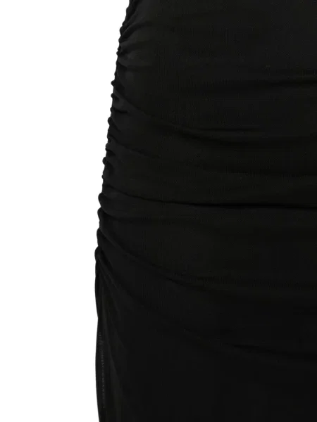 Rochie Aniye By cu volane plasă negru