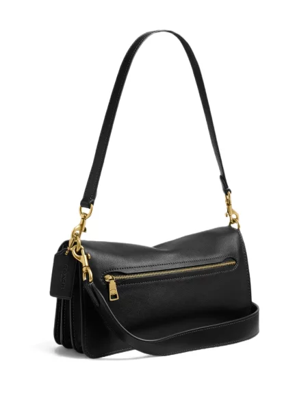 Geanta de piele Coach din piele negru