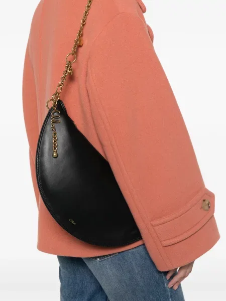 Geantă Chloé din piele negru