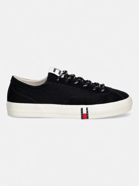 Tommy Jeans Nizke superge črna